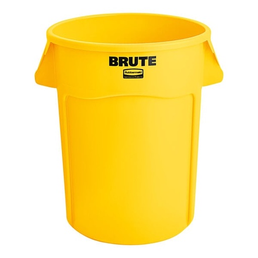 Contenedor Brute 44 galones amarillo